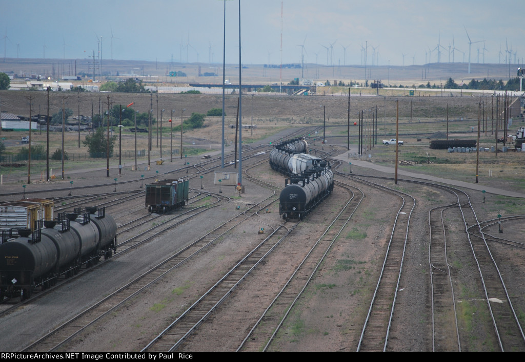 UP Yard Cheyenne Looking West